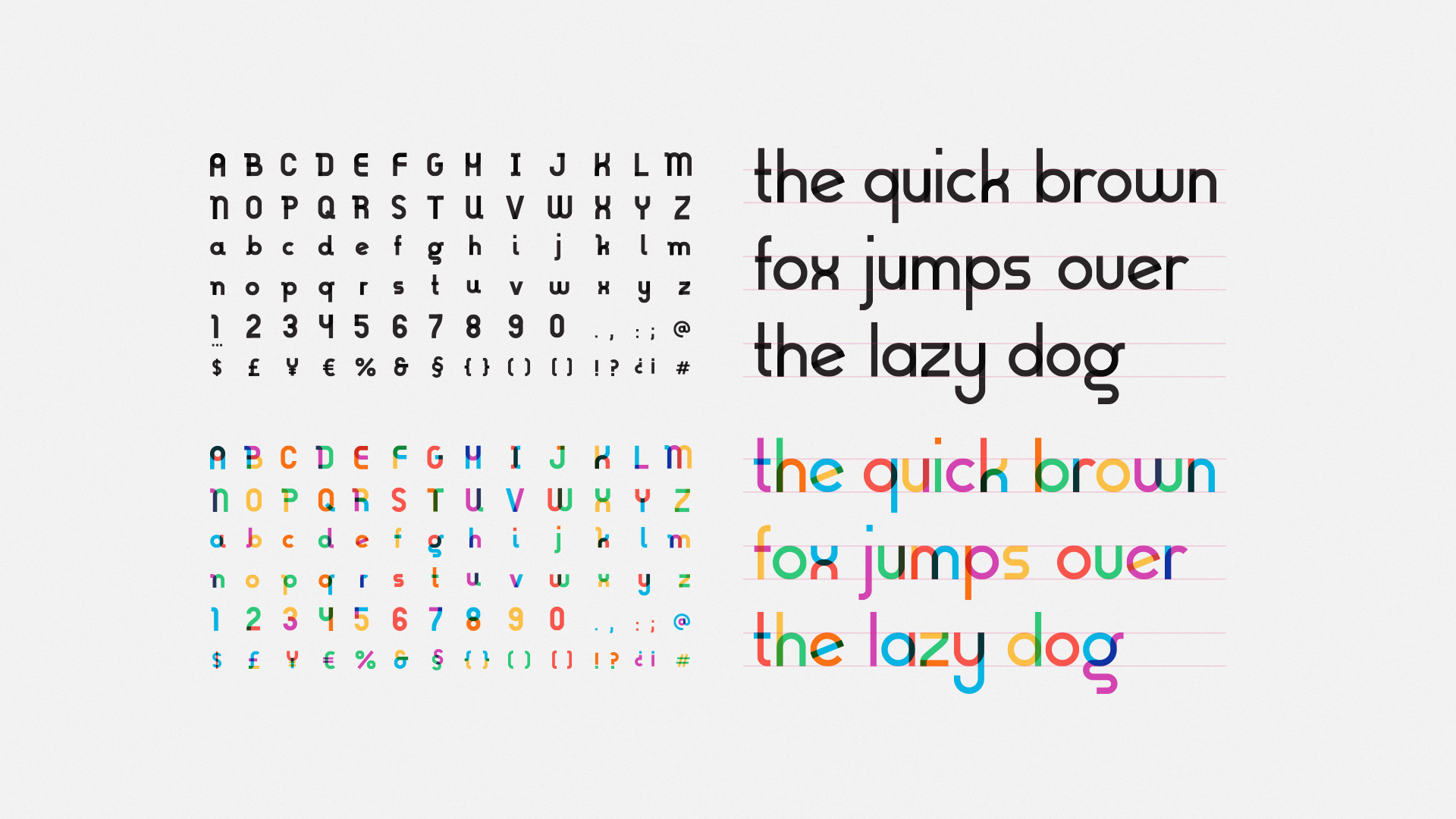 Fuente de Colores Gilbert SVG