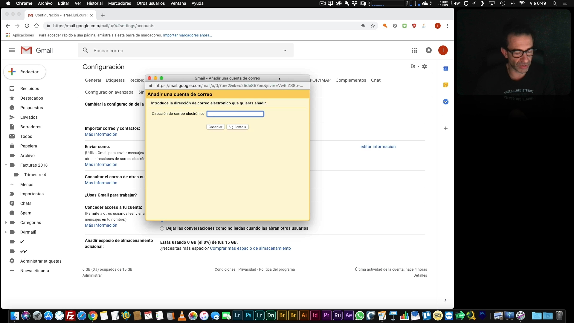 Correo Gmail: Configuración del programa Parte 2