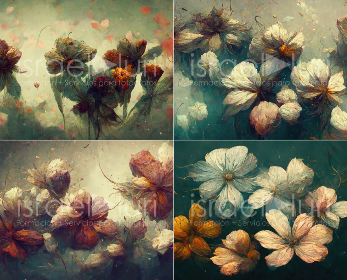 Pinturas de flores: añade belleza y color a tus proyectos de diseño y fotografía
